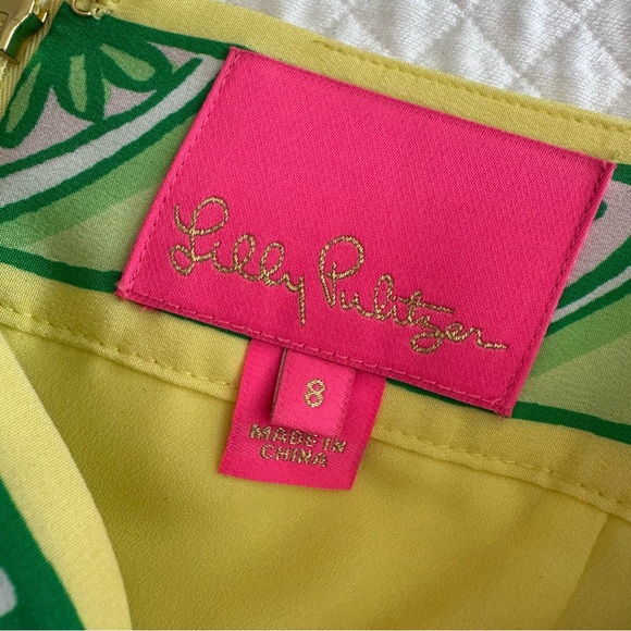 Lilly Pulitzer Jesslyn Silk Maxi Slip Dress Tropical Oasis - Picture 9 of 10